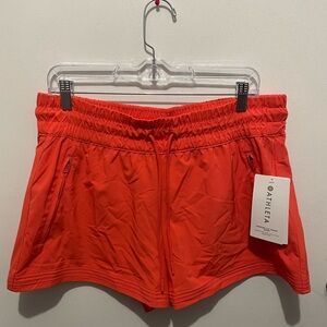 Athleta Women's Vibrant Red Athletic Shorts